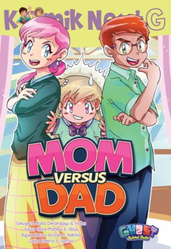Cover Buku Komik Next G Mom Versus Dad Rpl