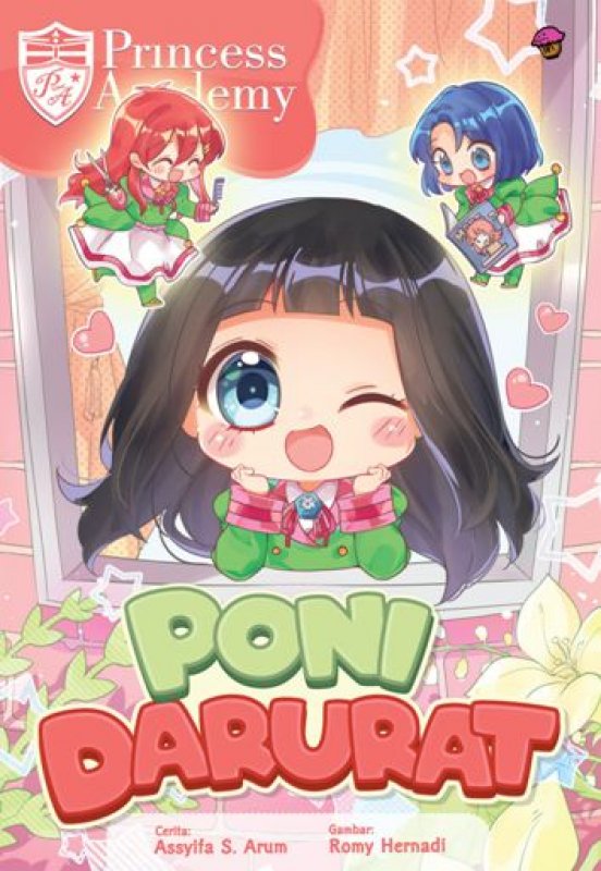 Cover Buku Komik Princess Academy: Poni Darurat
