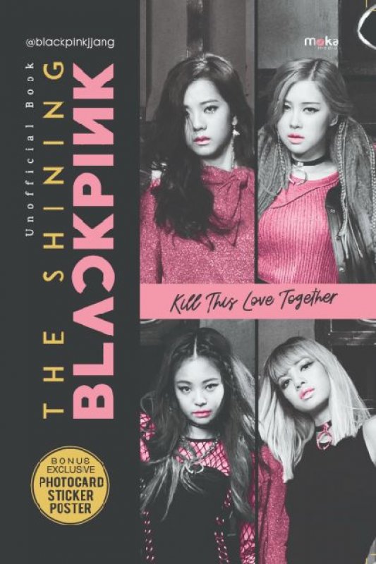 Cover Buku THE SHINING BLACKPINK (Promo Best Book)