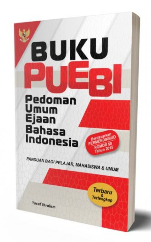 Cover Buku Buku PUEBI (Pedoman Umum Ejaan Bahasa Indonesia)