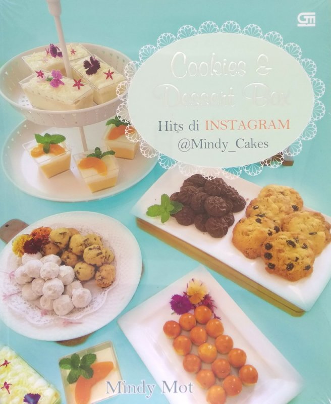 Cover Buku Cookies & Dessert Box Hits Di Instagram @Mindy_Cakes