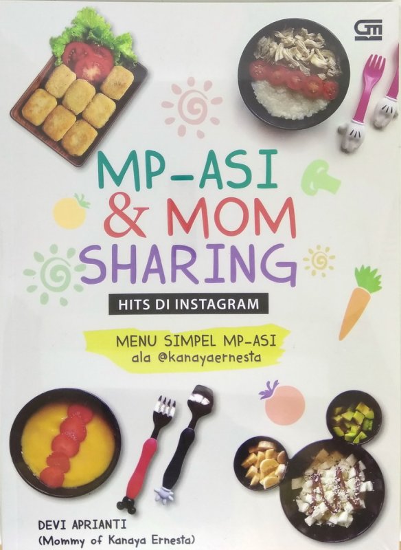 Cover Buku MP-ASI & Mom Sharing Hits di Instagram