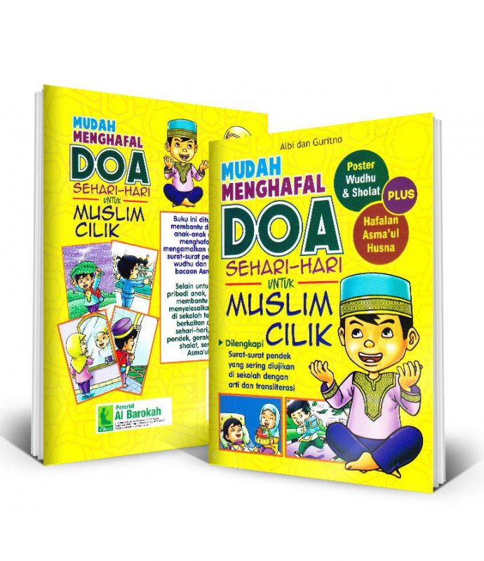 Cover Buku Mudah Menghafal Doa Sehari-hari untuk Muslim Cilik