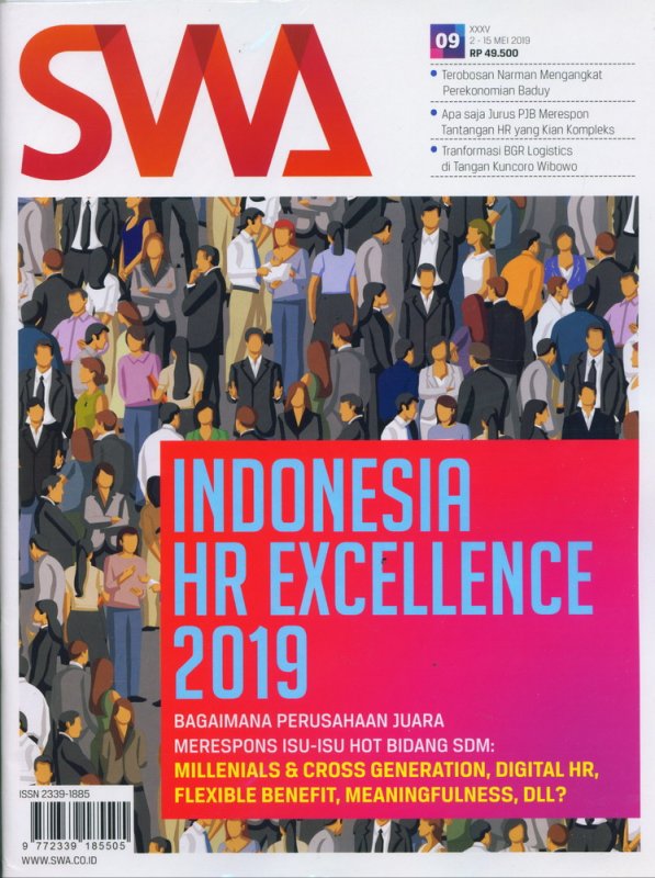 Cover Buku Majalah SWA Sembada No. 09 | 2-15 Mei 2019