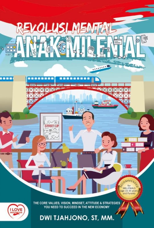 Cover Buku Revolusi Mental Anak Milenial