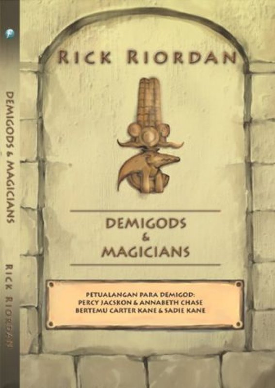 Cover Buku DEMIGODS & MAGICIANS