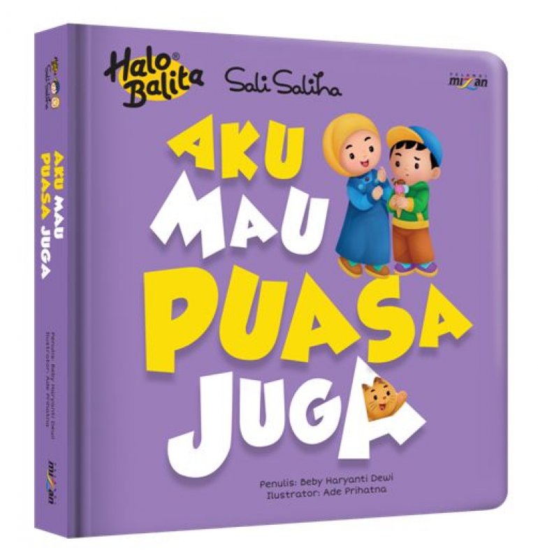 Cover Buku Halo Balita: Aku Mau Puasa Juga (Boardbord)