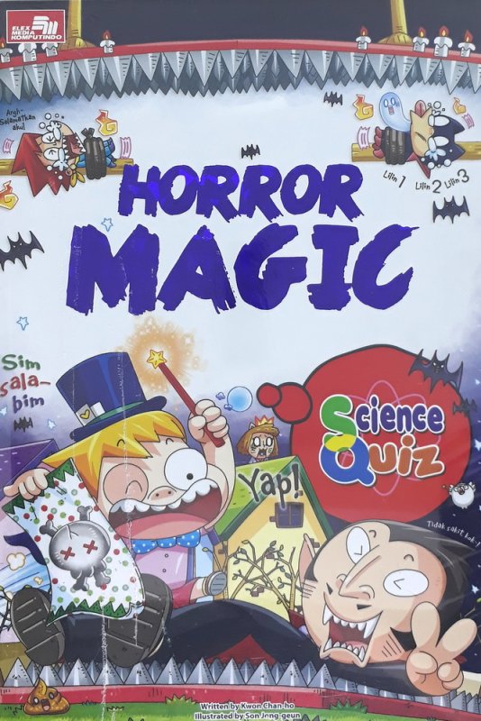 Cover Buku Science Quiz 43: Horror Magic