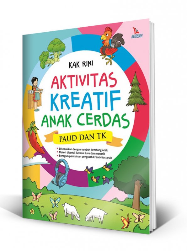 Cover Buku Aktivitas Kreatif Anak Cerdas Paud dan TK
