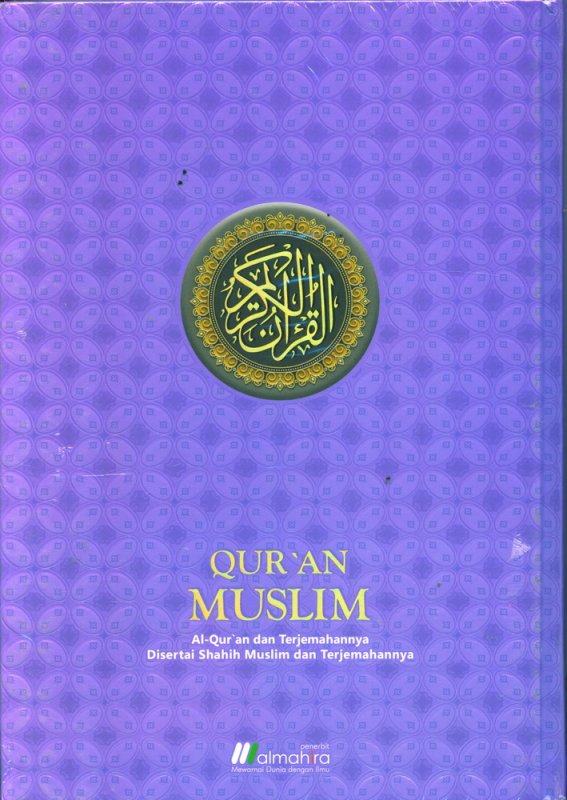 Cover Buku QURAN MUSLIM B5 (HARD COVER)