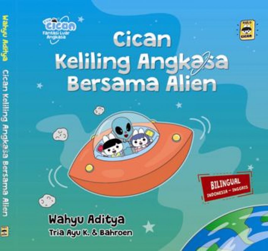 Cover Buku Cican Keliling Angkasa Bersama Alien
