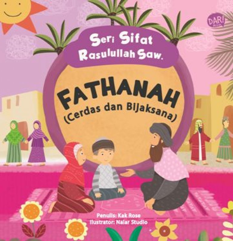 Cover Buku Boardbook Seri Sifat Rasulullah Saw.: Fathanah (Dapat Dipercaya)