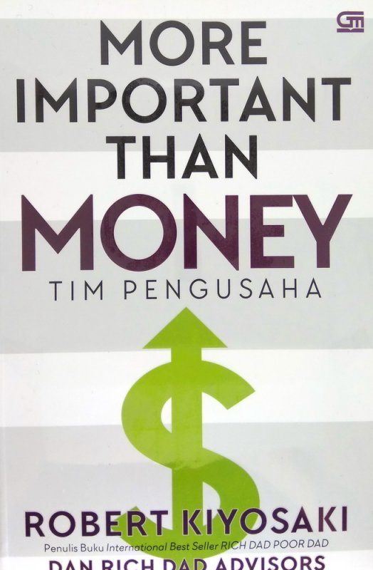 Cover Buku More Important Than Money