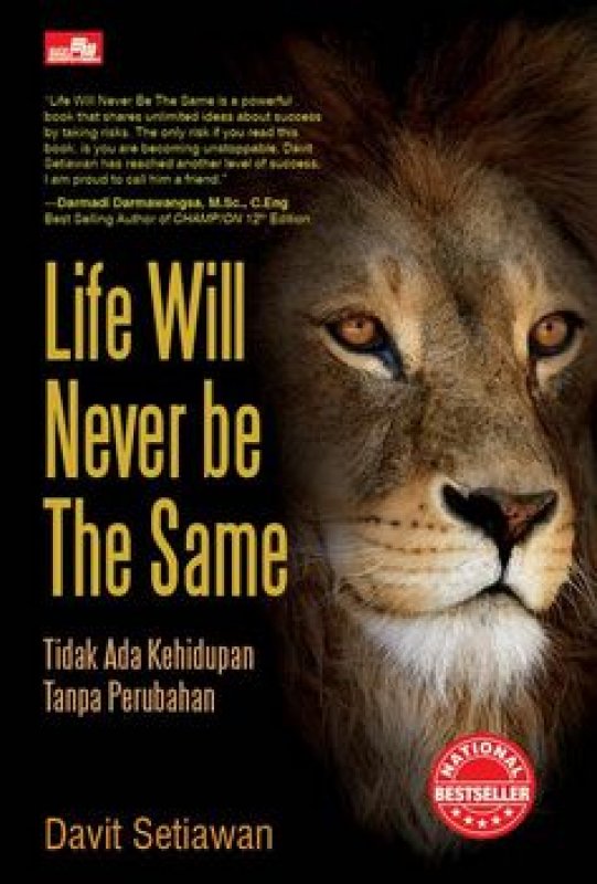 Cover Buku Life Will Never be the Same (2019)