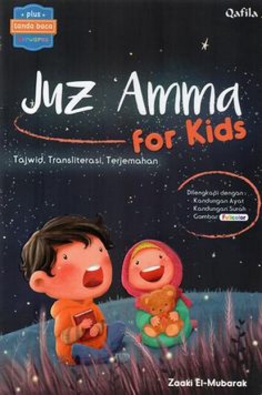 Cover Buku Juz Amma For Kids (Tajwid, Transliterasi, Terjemahan)