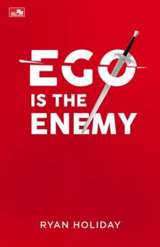 Cover Buku Ego Is The Enemy