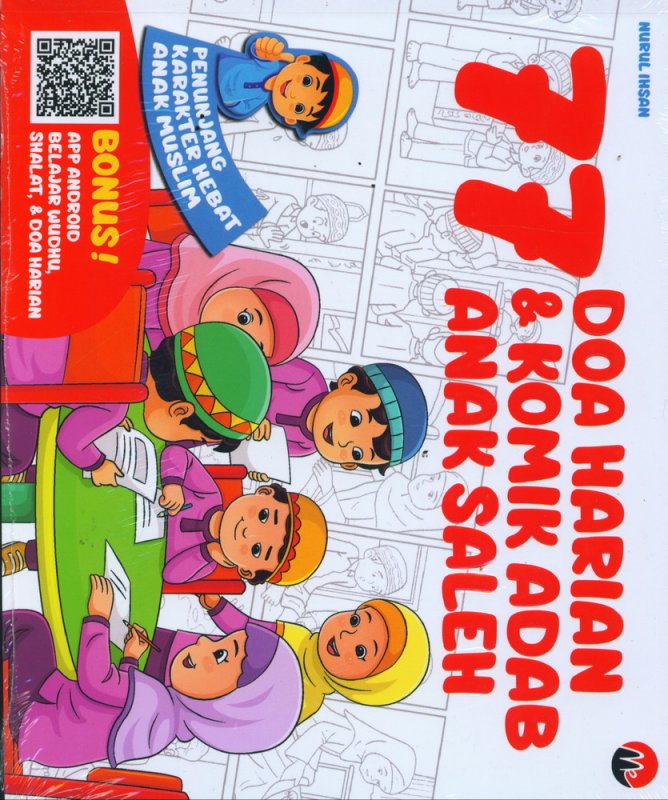 Cover Buku 77 Doa Harian & Komik Adab Anak Saleh