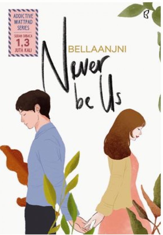 Cover Buku Never be Us