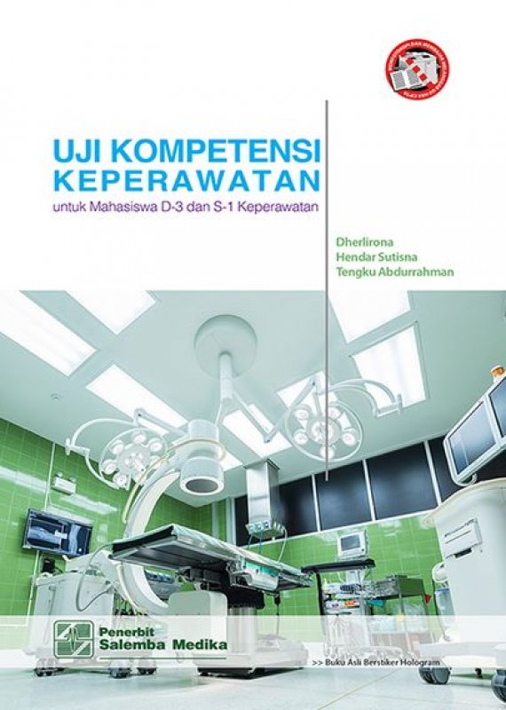 Cover Buku Uji Kompetensi Keperawatan: untuk Mahasiswa D-3 dan S-1 Keperawatan