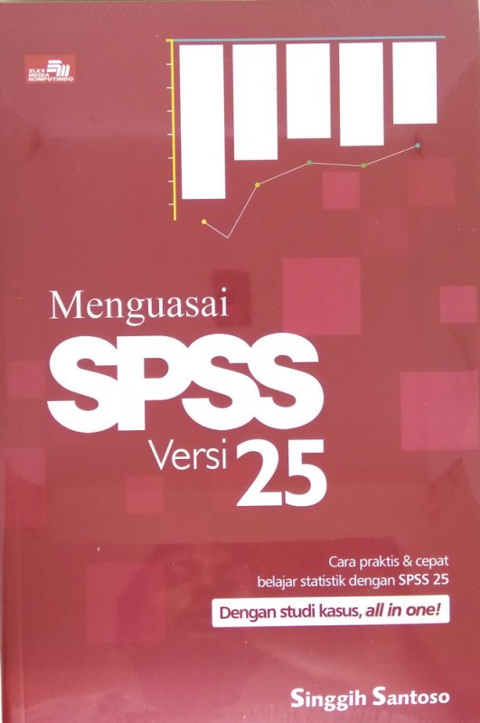 Cover Buku Menguasai Spss Versi 25