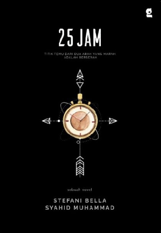 Cover Buku 25 Jam Edisi TTD Penulis + Bonus Note (Promo Best Book)