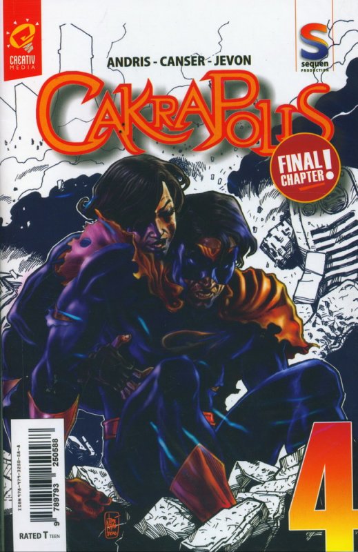 Cover Buku CAKRAPOLIS #4 [FULL COLOR] FINAL CHAPTER