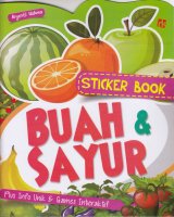Sticker Book Buah & Sayur (Promo Best Book)