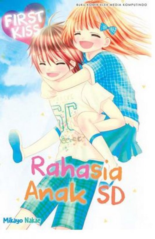 Cover Buku Rahasia Anak SD - First Kiss