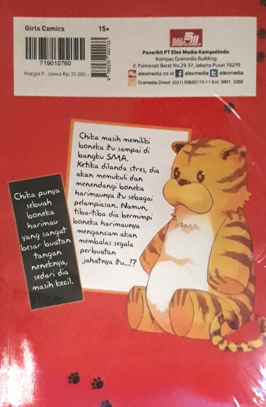 Cover Belakang Buku Sc: My Wild & Sexy Tiger!