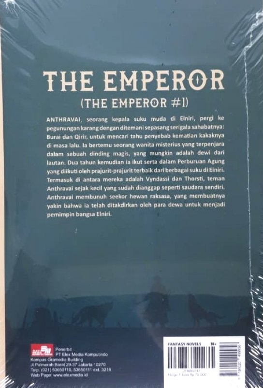 Cover Belakang Buku The Emperor (The Emperor #1)