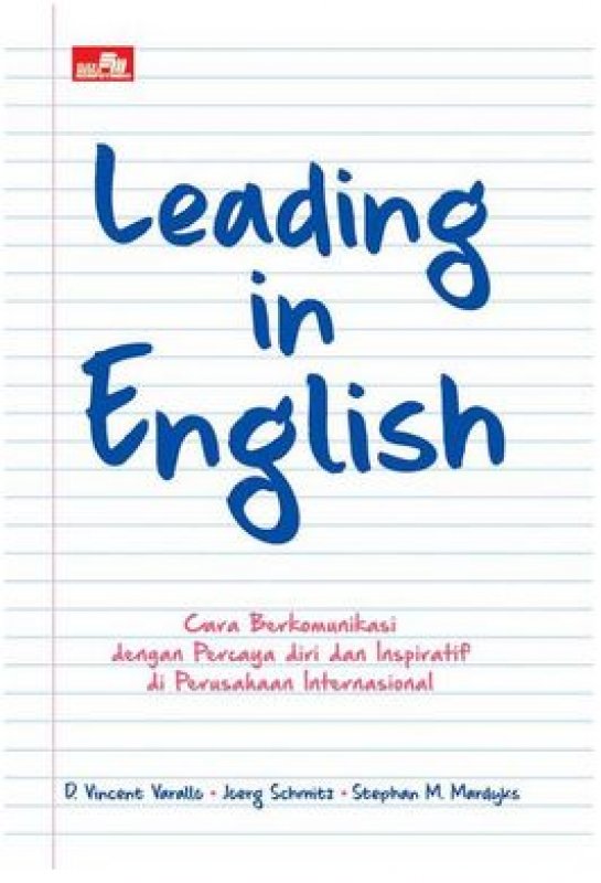 Cover Buku Leading In English