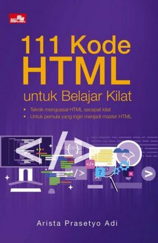 Cover Buku 111 Kode HTML untuk Belajar Kilat