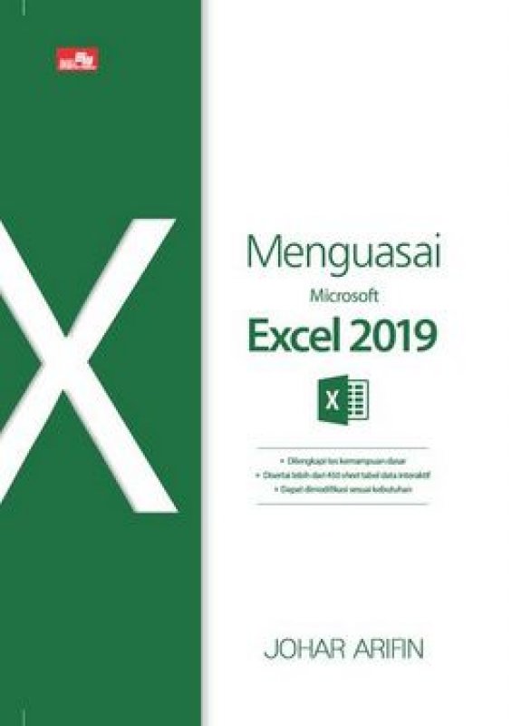 Cover Buku Menguasai Microsoft Office Excel 2019