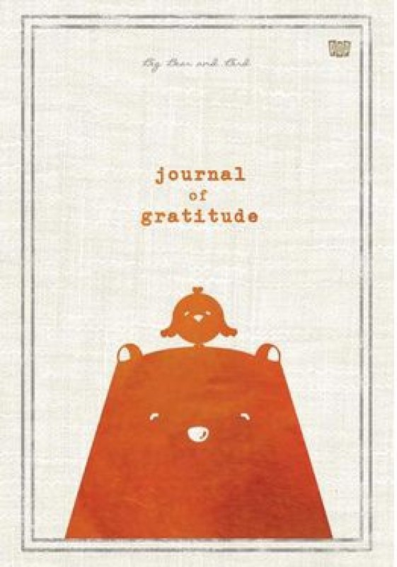 Cover Buku Journal of Gratitude (Hard Cover)