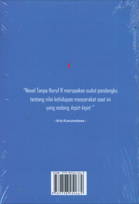 Cover Belakang Buku Di Balik Novel Tanpa Huruf R