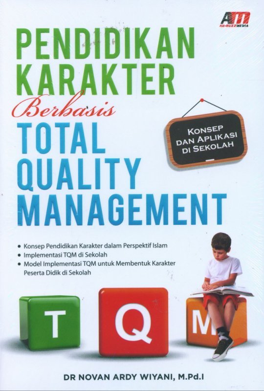 Cover Buku Pendidikan Karakter Berbasis Total Quality Management