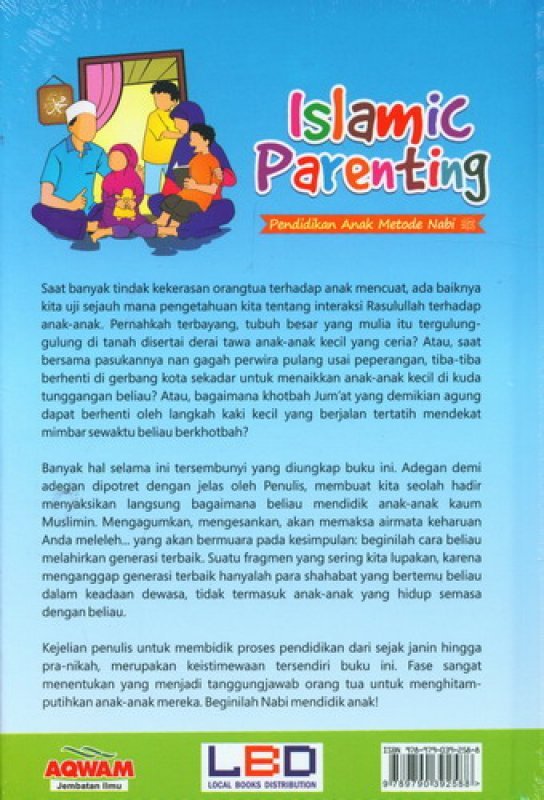 Cover Belakang Buku Islamic Parenting: Pendidikan Anak Metode Nabi [Diskon 40%]