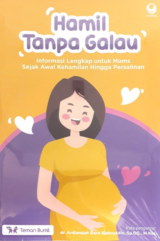 Cover Buku Hamil Tanpa Galau