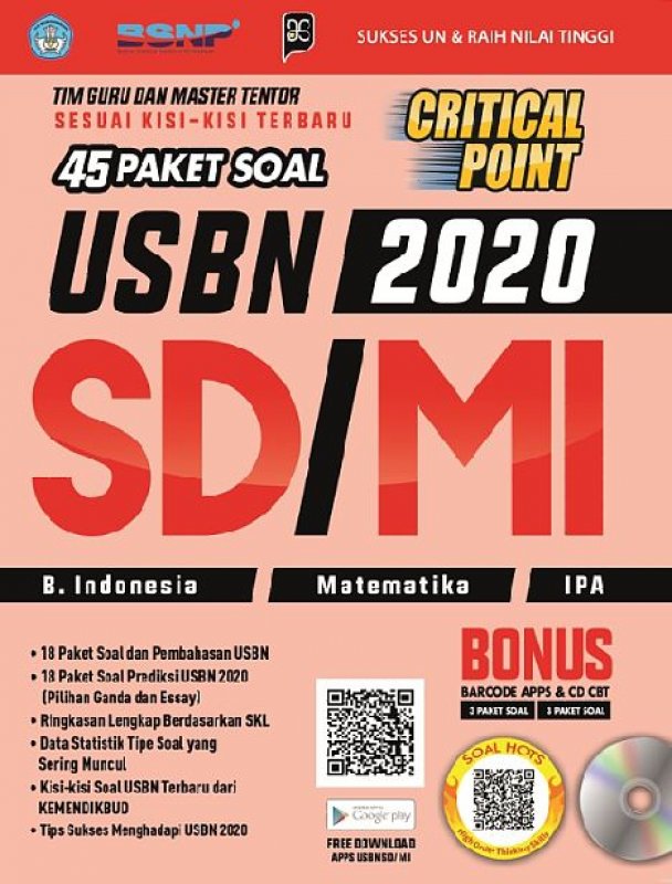 Cover Buku Critical Point USBN SD/MI 2020