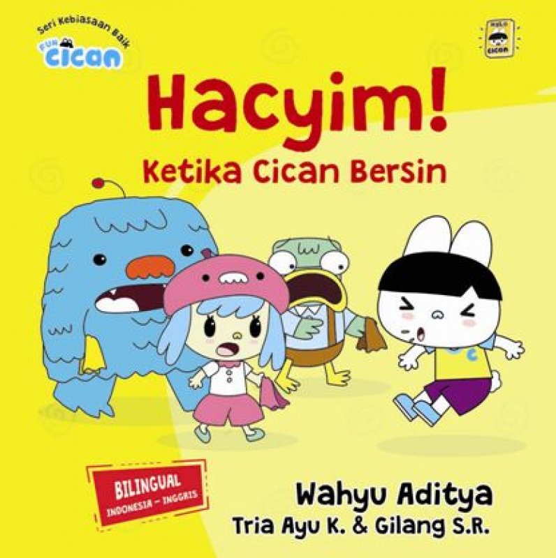Cover Buku Hacyim! Ketika Cican Bersin