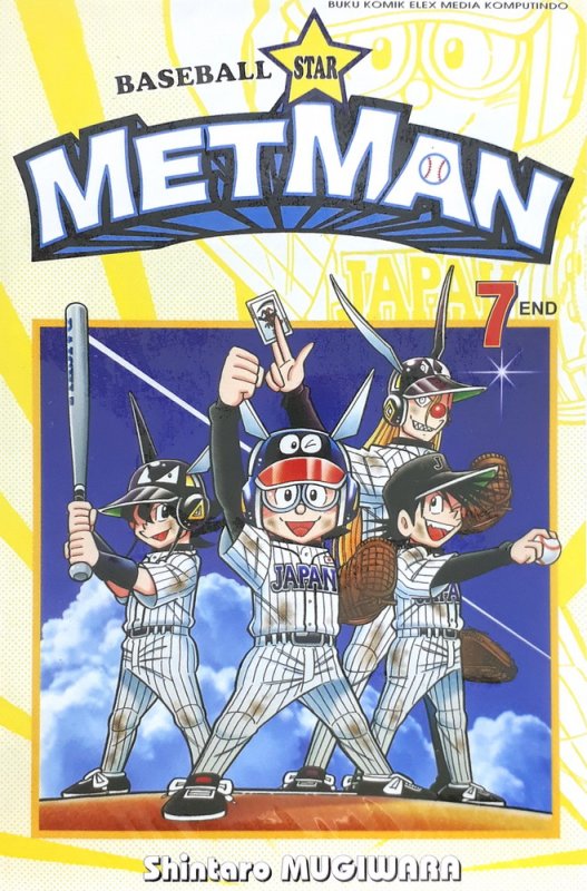 Cover Buku Baseball Star Metman 07