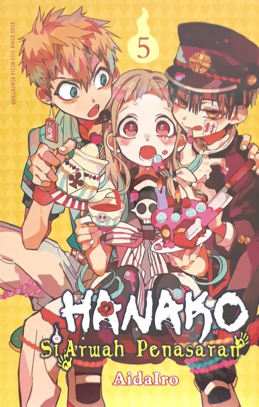 Cover Buku Hanako Si Arwah Penasaran 05