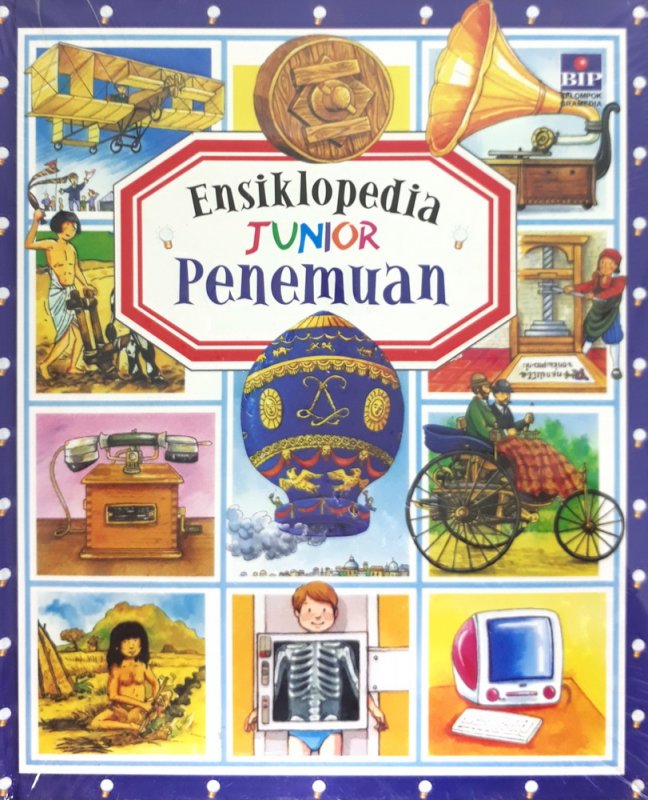 Cover Buku Ensiklopedia Junior : Penemuan (Hard Cover)