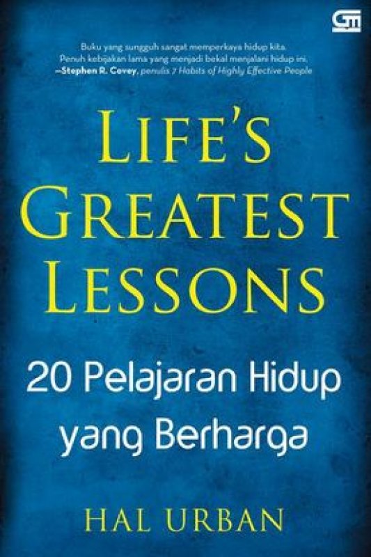 Cover Buku LifeS Greates Lessons: 20 Pelajaran Hidup Yang Berharga (Cover baru)