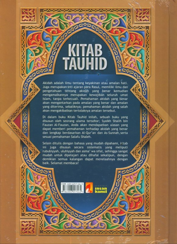 Cover Belakang Buku KITAB TAUHID (Hard Cover)