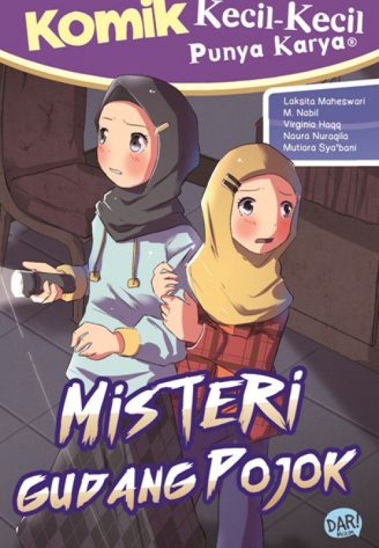 Cover Buku Komik KKPK Misteri Gudang Pojok