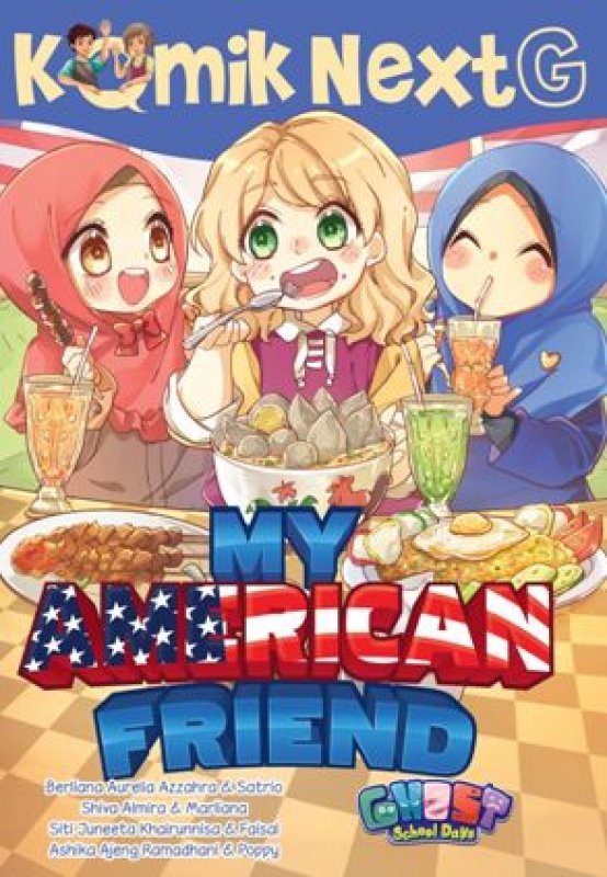 Cover Buku Komik Next G: My American Friend