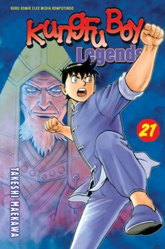 Cover Buku Kungfu Boy Legends 21