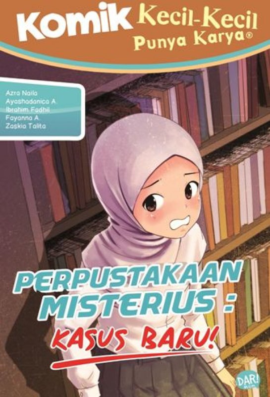 Cover Buku Komik KKPK: Perpustakaan Misterius: Kasus Baru