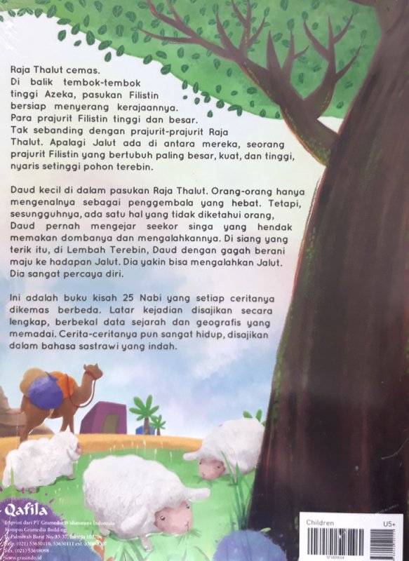 Cover Belakang Buku Menjelajah Kisah 25 Nabi